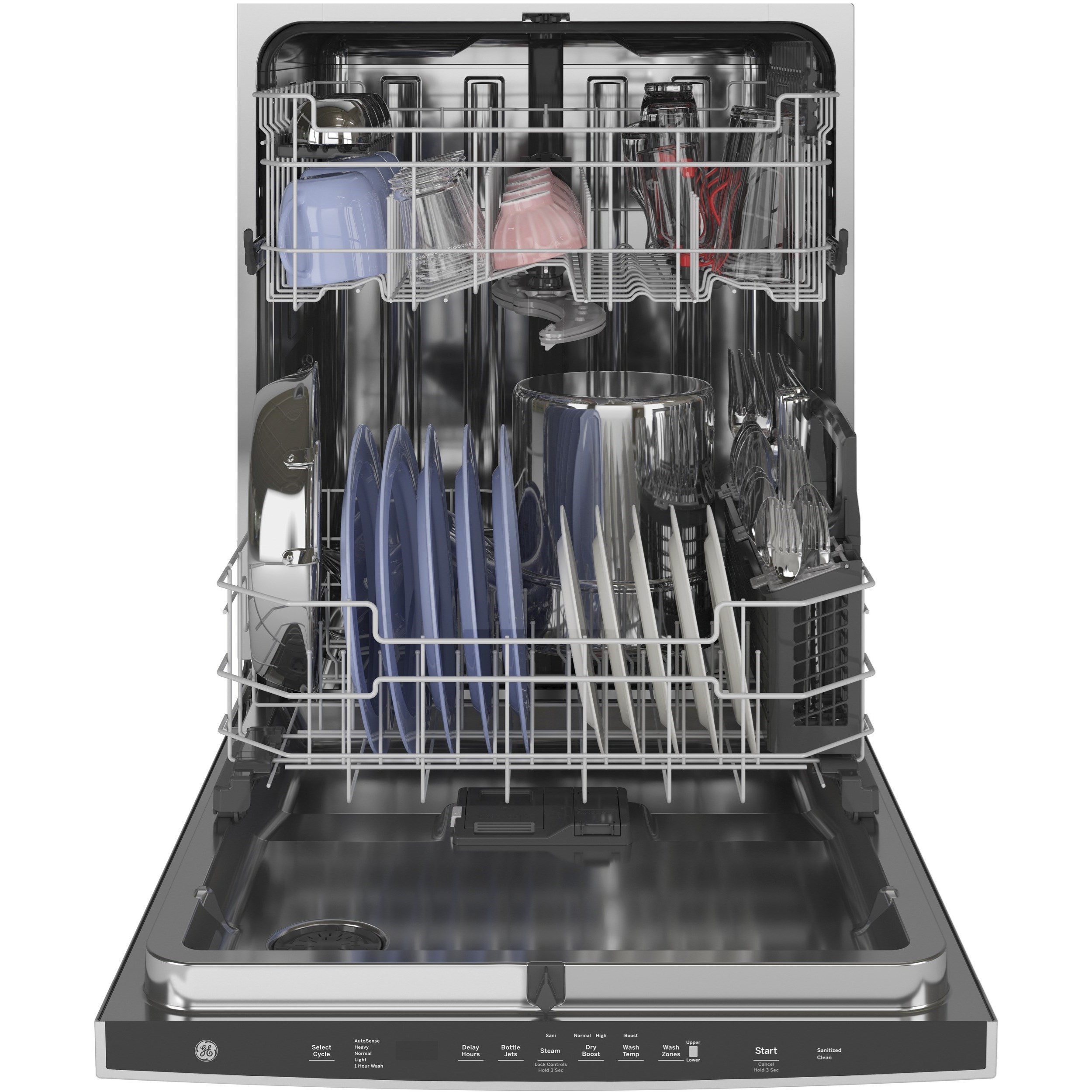 GE Appliances GDP645SYNFS GE Stainless Steel Interior Dishwasher